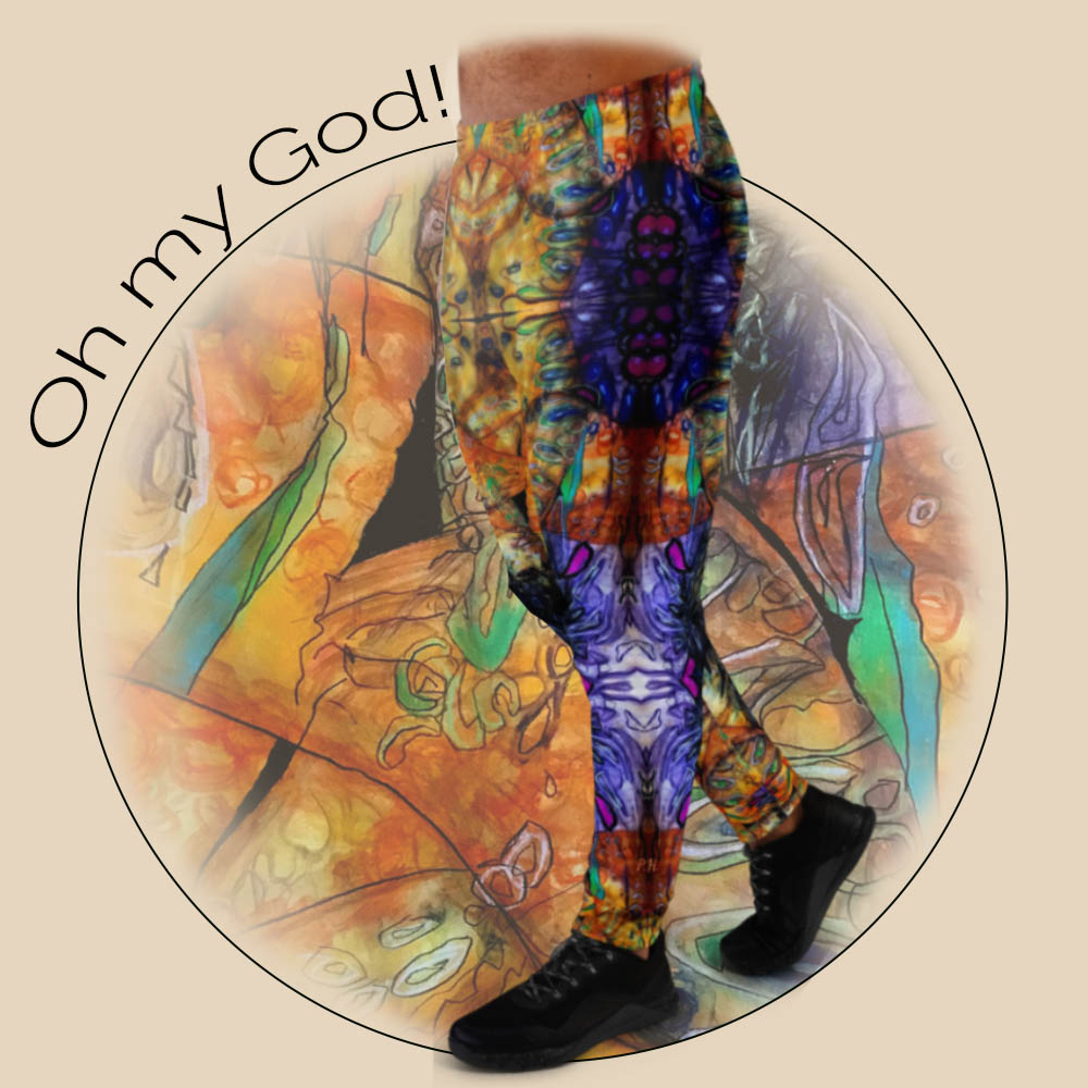 img side Men's Artwear Joggers