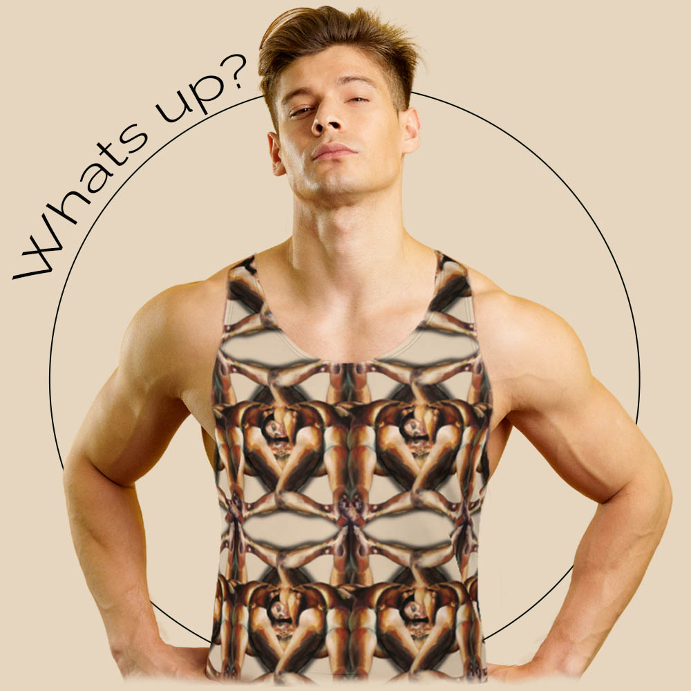 img Queer Men's Athletic Tank-Top