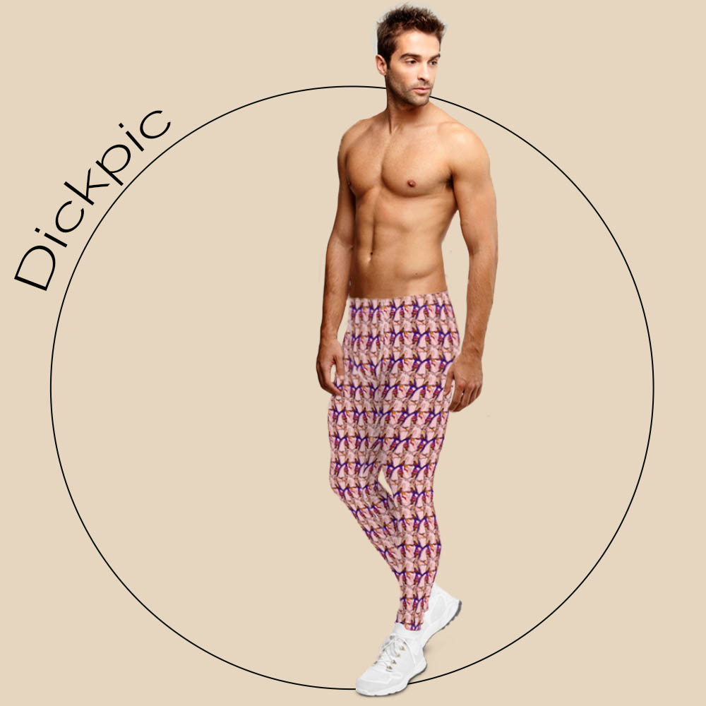 img Queer Meggings-men's leggings "Dickpic"
