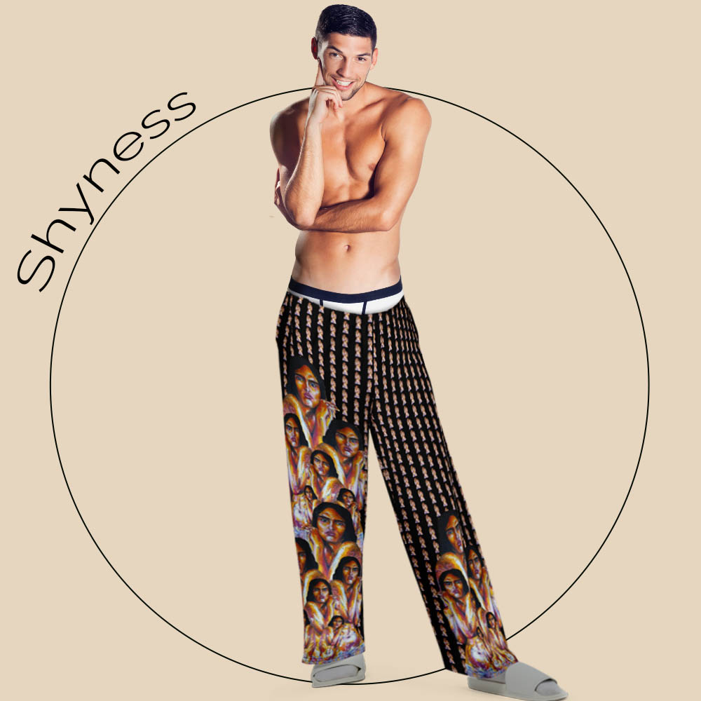 img Men's Wide leg/yoga pants "Shyness"