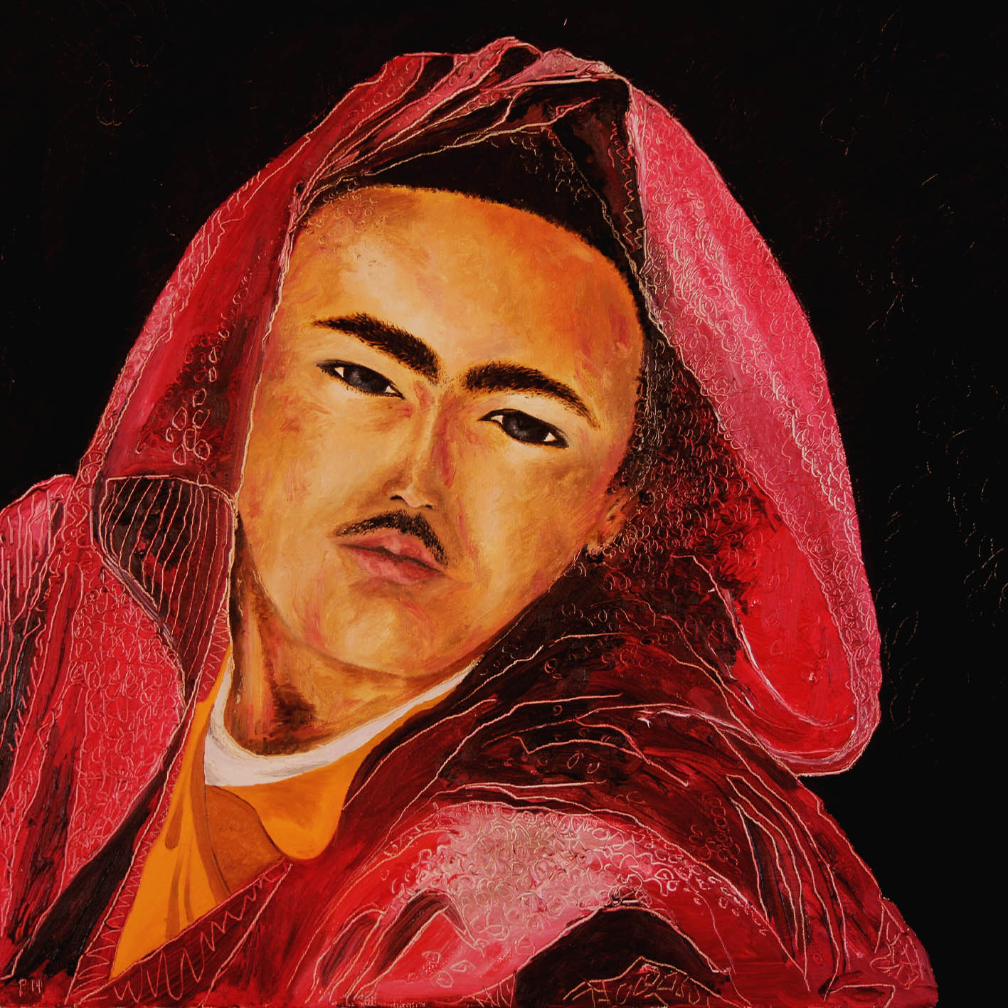 Oilpainting “Tibet Monk”