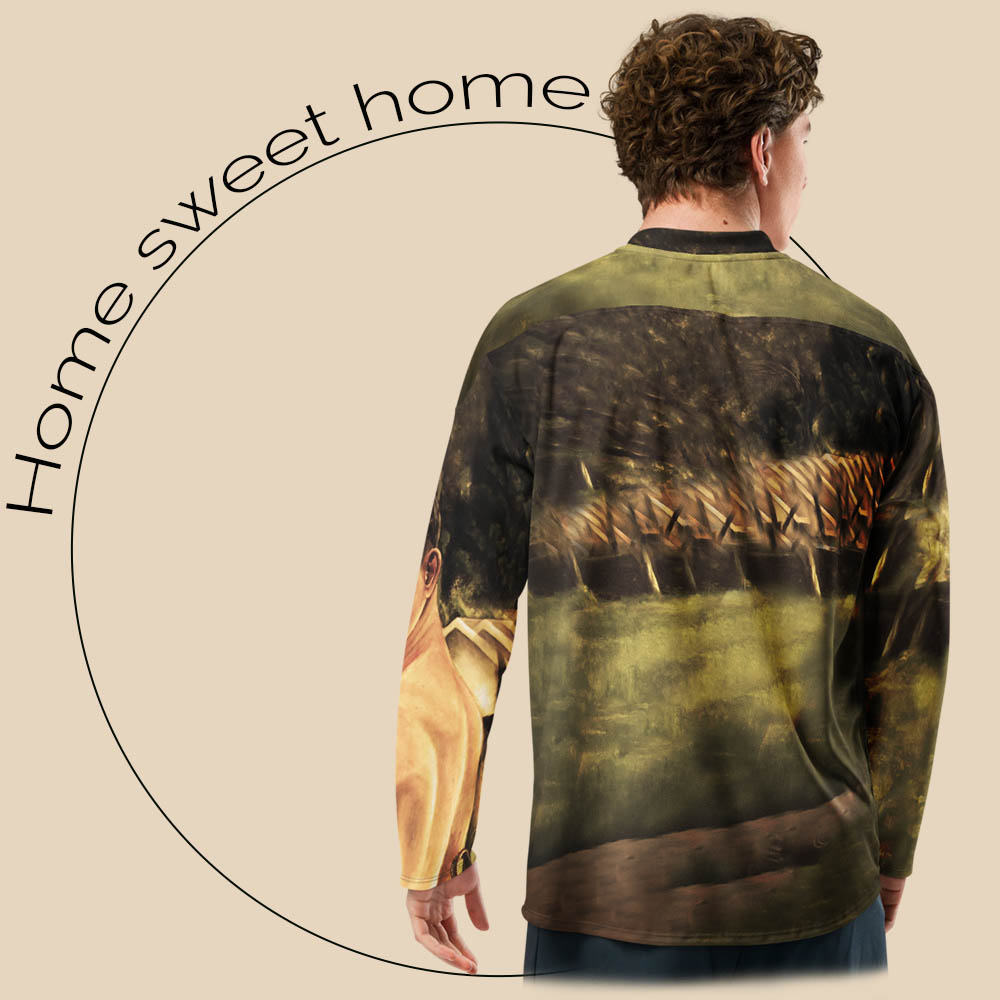 Img back Recycled hockey Jersey.