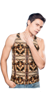 img men's tank-top "what's up?