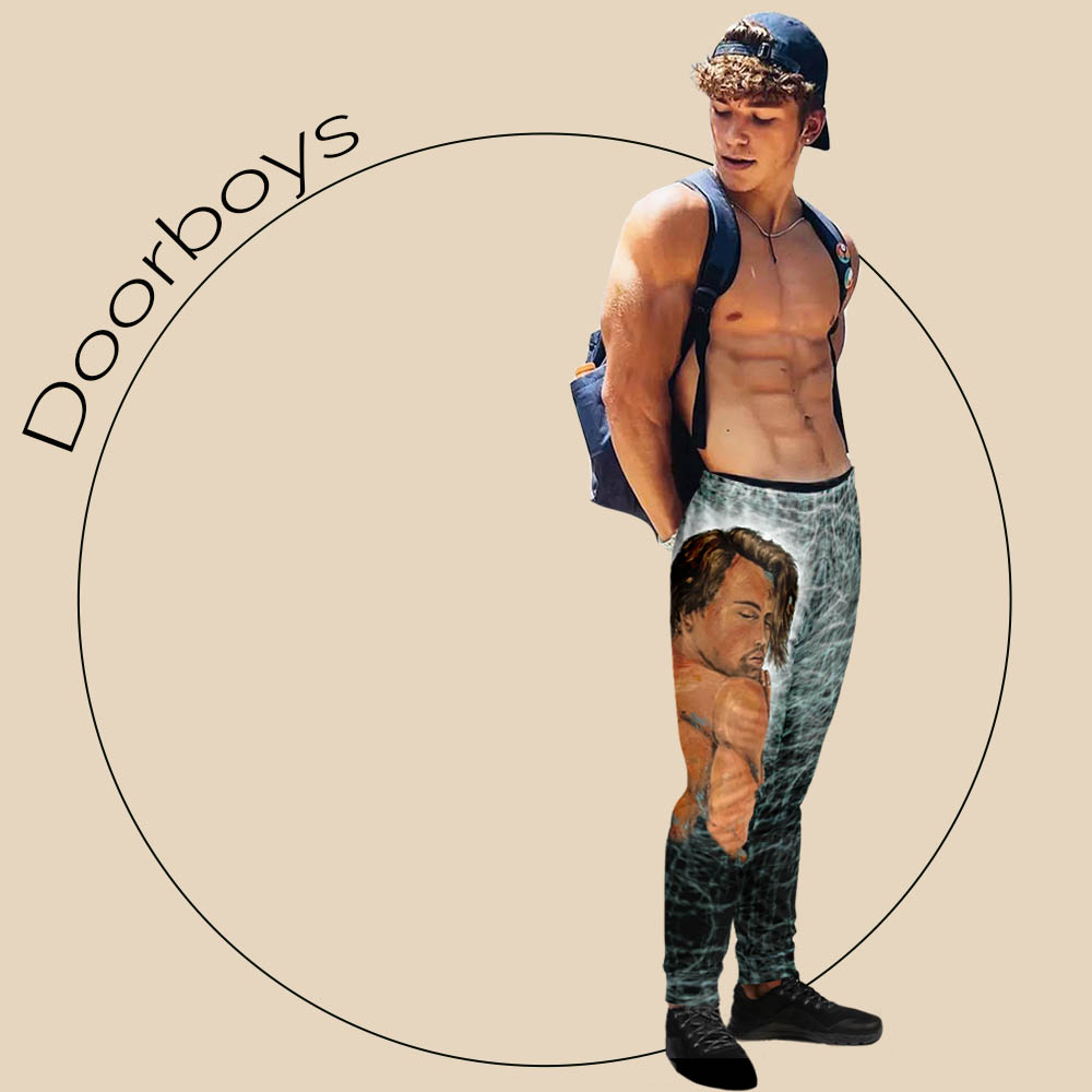 img Men's A-symmetric Joggers Doorboys