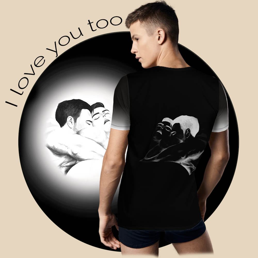 img Men's T-shirt back