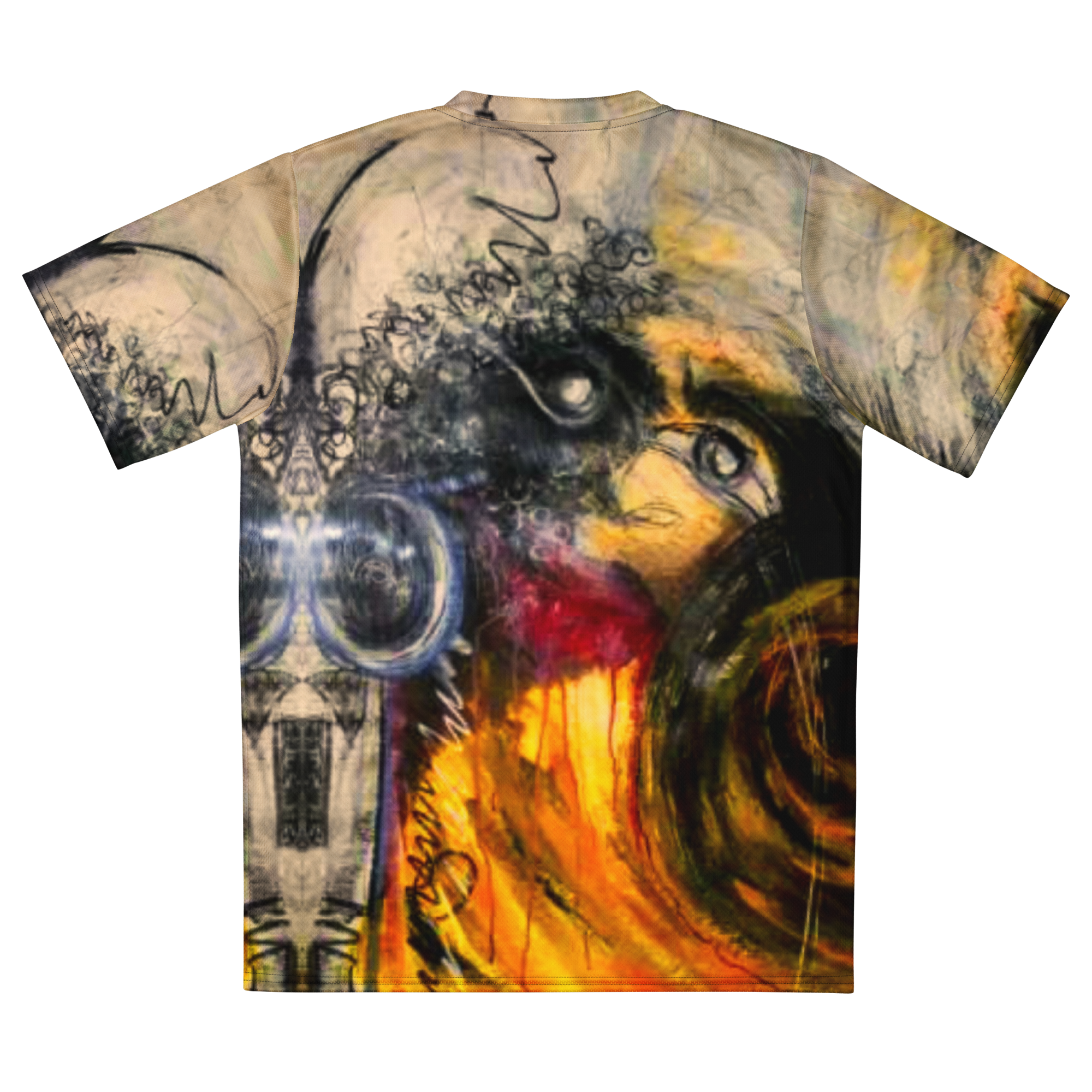 img t-shirt back flat