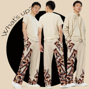 Men's wide leg pants