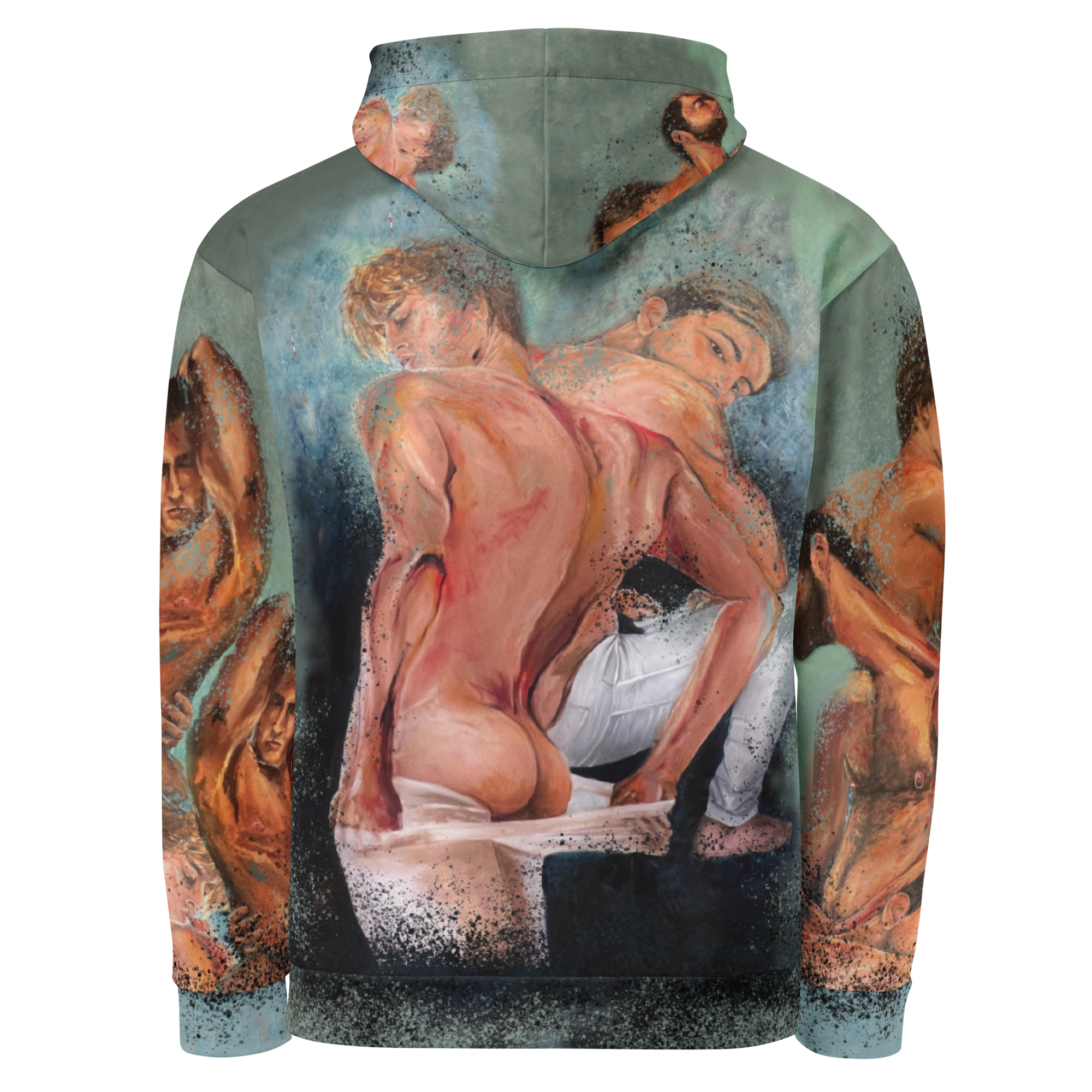 img flat hoodie back