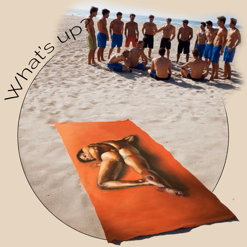img beachtowel on beach