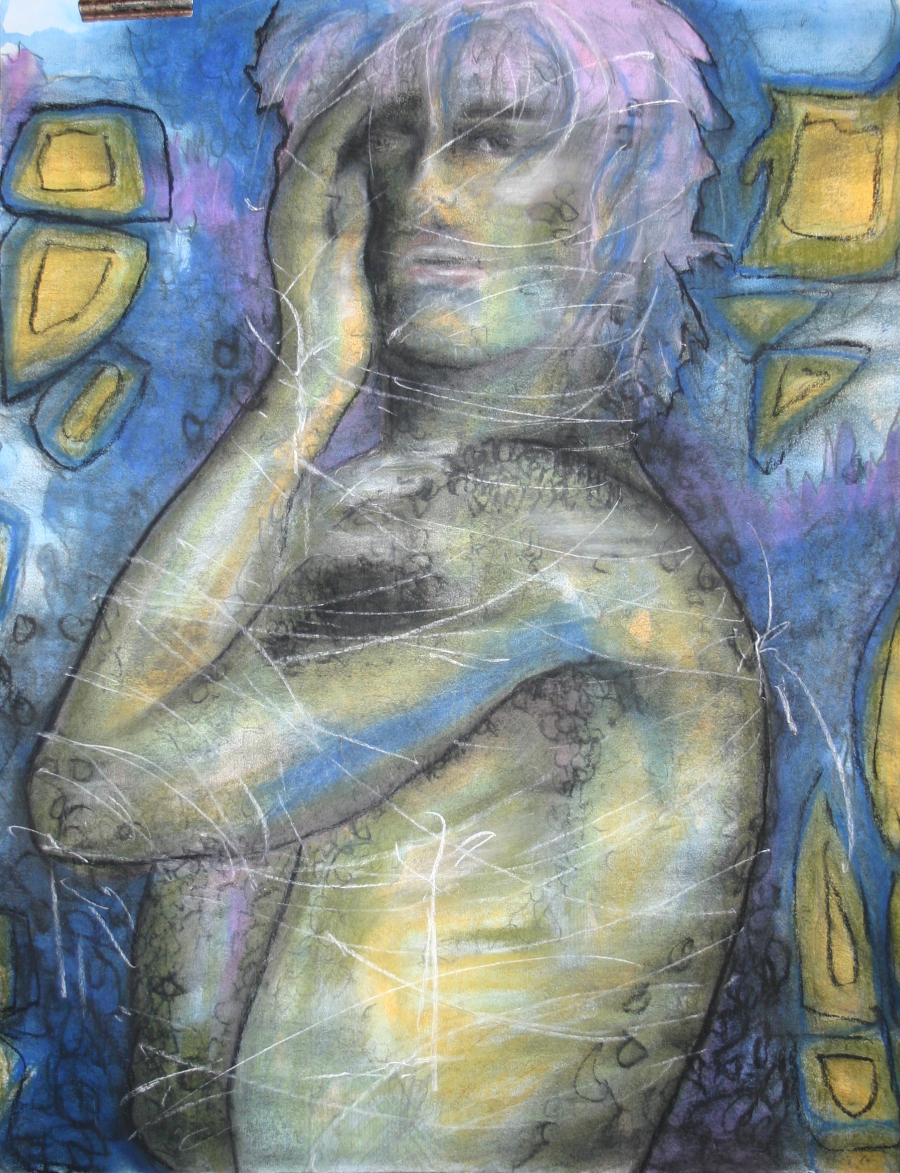 img multy media, I dont want to see, blue